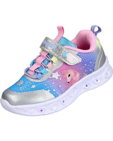 Sneaker L&R SHOES  für Mädchen LR SHOES FH521-L ZAPATILLAS DEPORTIVAS CON LUCES PARA NINA  CELESTE