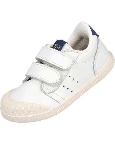 Sportschuhe für Junge IGOR W10325-050 TENNIS JEANS BAREFOOT BLANCO AZUL