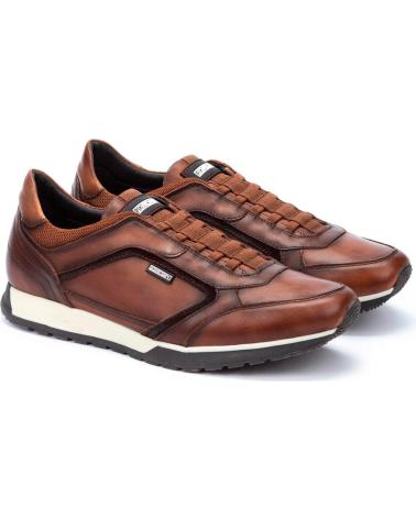 PIKOLINOS SCARPE CAMBIL M5N-6247C1 SPORTIVE CON ELASTICI CUOIO MARRONE CUERO