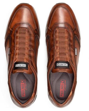 PIKOLINOS SCARPE CAMBIL M5N-6247C1 SPORTIVE CON ELASTICI CUOIO MARRONE CUERO