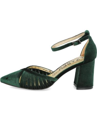 AZAREY ZAPATOS DE TACON EN PARA MUJER VERDE