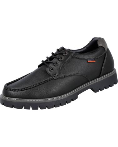 Zapatos L&R SHOES  de Hombre LR SHOES A980 ZAPATOS DE CORDONES PARA HOMBRE  NEGRO