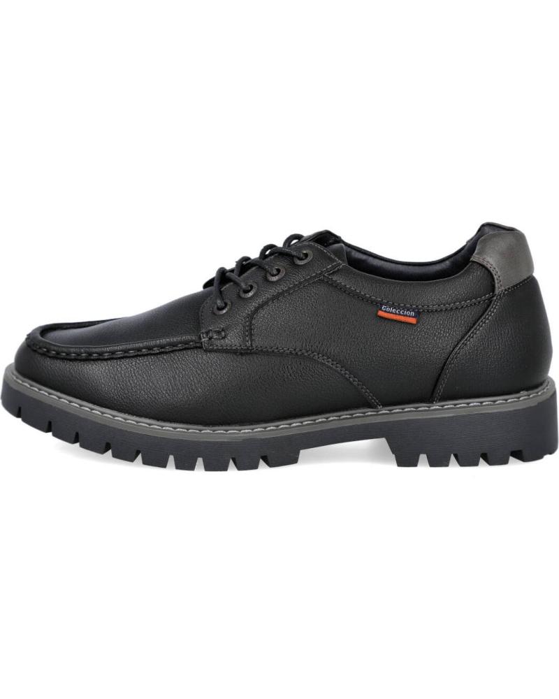 Zapatos L&R SHOES  de Hombre LR SHOES A980 ZAPATOS DE CORDONES PARA HOMBRE  NEGRO
