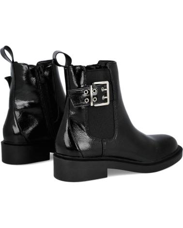 Woman Mid boots L&R SHOES LR SHOES DB-3436 BOTINES PLANOS DE MUJER  NEGRO
