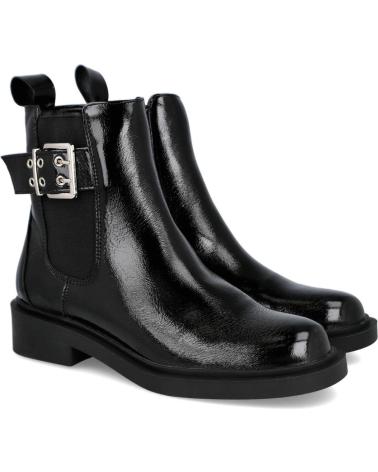 Woman Mid boots L&R SHOES LR SHOES DB-3436 BOTINES PLANOS DE MUJER  NEGRO