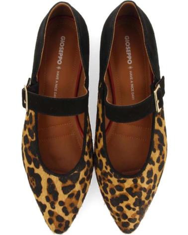 Escarpins GIOSEPPO  pour Femme 73961 BAILARINAS MERCEDITAS ESTAMPADO FERNITZ  LEOPARDO