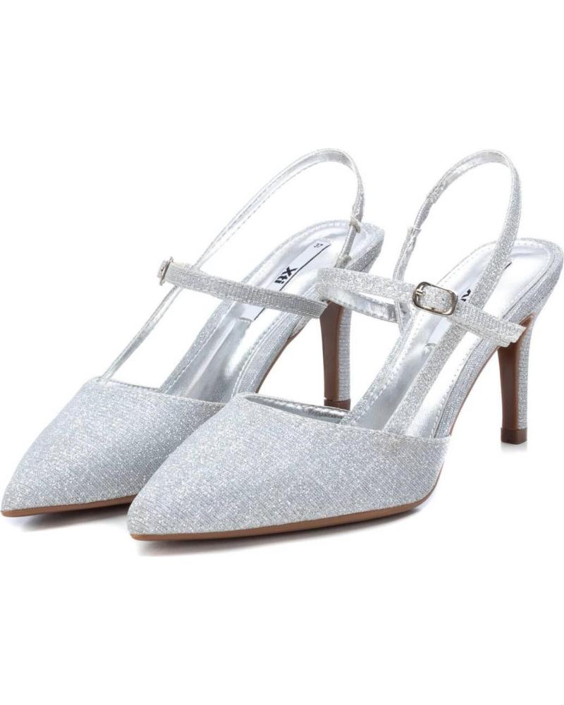 Sandales Plates XTI Pour Femme - Tissu Macramé, Lanière Cheville, Semelle Antidérapante - Certifié Végan