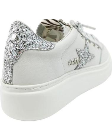 Sapatilhas CETTI  de Mulher 1320 PIEL BLANCA  BLANCO