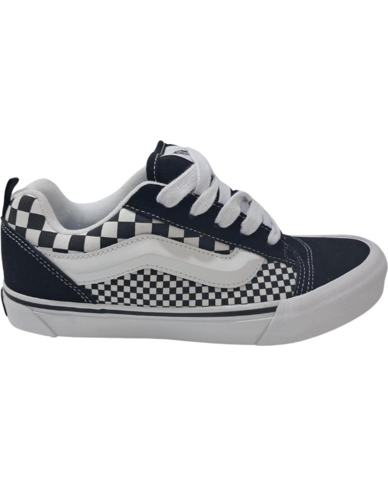 Woman and girl and boy Trainers VANS OFF THE WALL KNU  NEGRO