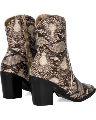 Botas L&R SHOES  de Mujer LR SHOES DB-3354 BOTINES COWBOY ANIMAL PRINT DE MUJER  SNEAKE