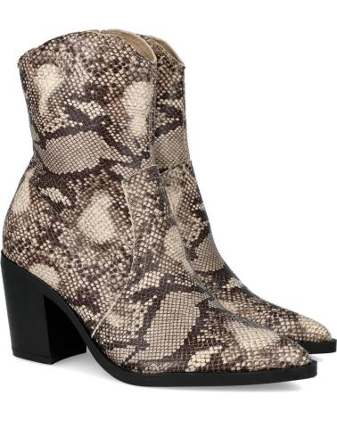 Botas L&R SHOES  de Mujer LR SHOES DB-3354 BOTINES COWBOY ANIMAL PRINT DE MUJER  SNEAKE