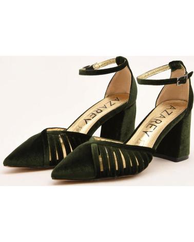 AZAREY ZAPATOS DE TACON EN PARA MUJER VERDE