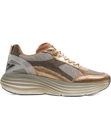 Woman shoes CETTI SNEAKER METAL  AMARILLO