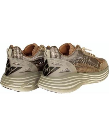 Sapatilhas CETTI  de Mulher 1347 METAL CHAMPAGNE  GRIS