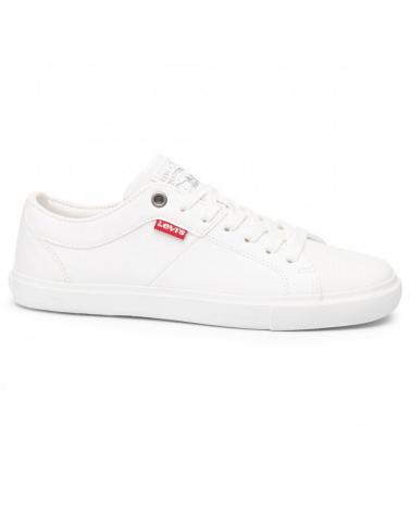 Deportivas LEVIS  de Mujer ZAPATILLAS BLANCAS CASUAL  50 BLANCO