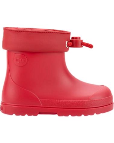 Boots Wasser IGOR  für Damen und Herren BOTAS DE AGUA RESPETUOSAS MENDI  ROJO