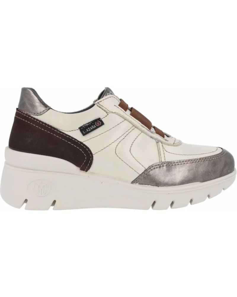 Sportif LAURA AZAÑA  pour Femme ZAPATOS DE SPORT LAURA AZANA 26202 MUJER BEIG  BEIGE