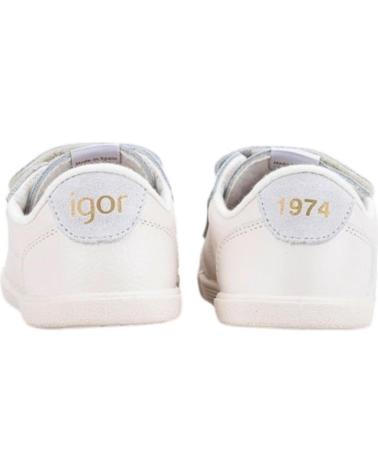 IGOR DEPORTIVAS BAREFOOT PARA NINOS W10325 TENNIS BLANCO