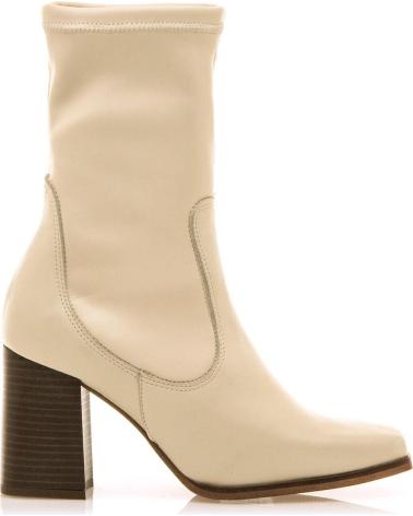 Botines MTNG  de Mujer 59871  BEIGE