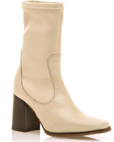 Botines MTNG  de Mujer 59871  BEIGE