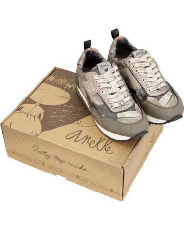 Zapatillas deporte ANEKKE  de Mujer 39370-740 DEPORTIVOS GRIS TRAVEL  TAUPE