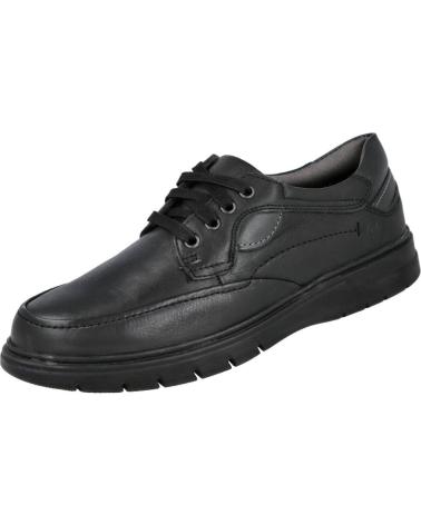 Zapatos L&R SHOES  de Hombre SAKUT 400811350 ZAPATOS DE CORDONES PARA HOMBRE  NEGRO