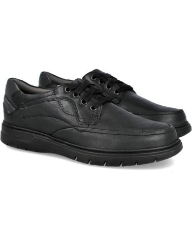 Zapatos L&R SHOES  de Hombre SAKUT 400811350 ZAPATOS DE CORDONES PARA HOMBRE  NEGRO