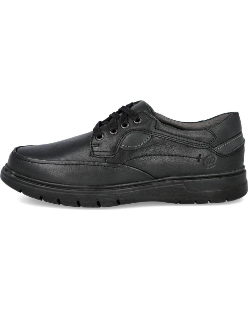 Zapatos L&R SHOES  de Hombre SAKUT 400811350 ZAPATOS DE CORDONES PARA HOMBRE  NEGRO