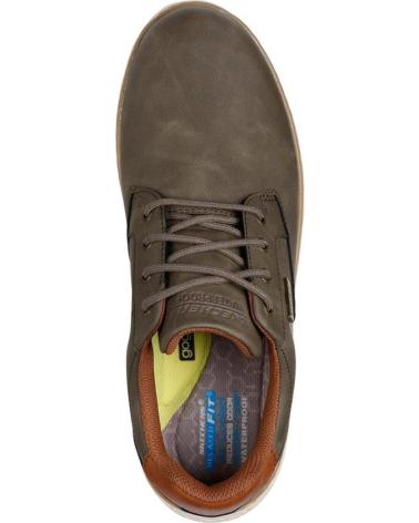 Man shoes SKECHERS GARLAN - PRYOR  KAKI