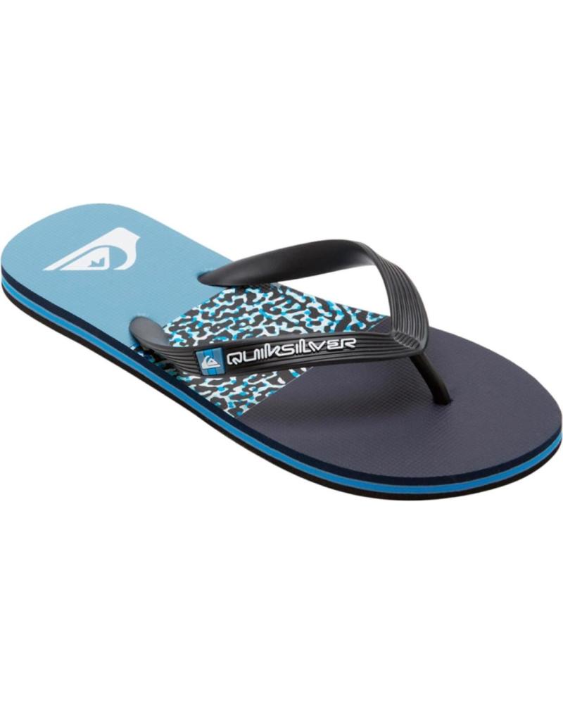Tongs QUIKSILVER  pour Homme - CHANCLAS ES PARA HOMBRE - MOLOKAI STRIPE  AZUL