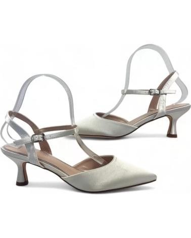 Sandales TIMBOS  pour Femme SANDALIA DE NOVIA 130656  BLANCO