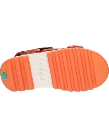 Sandalias de Niña y Niño KICKERS 894770-30 KICKCLOCK 92 MARRON ORANGE