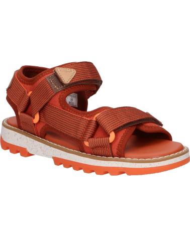 Sandalias de Niña y Niño KICKERS 894770-30 KICKCLOCK 92 MARRON ORANGE
