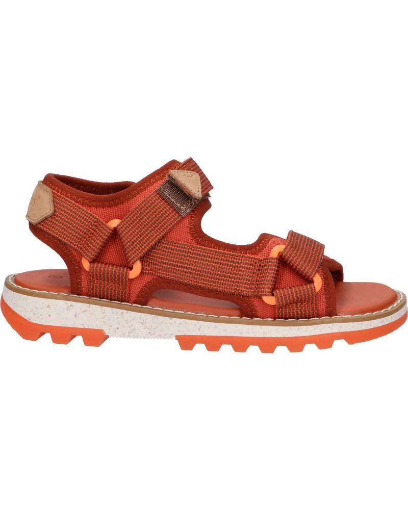 Sandalias de Niña y Niño KICKERS 894770-30 KICKCLOCK 92 MARRON ORANGE