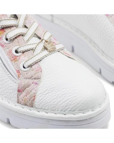 Chaussures JOSE SAENZ SHOES  pour Femme 2001-BG-D-BLANU  ZAPATO IRENE - PIEL BOGOTA Y DAMA BLANCO-NUDE