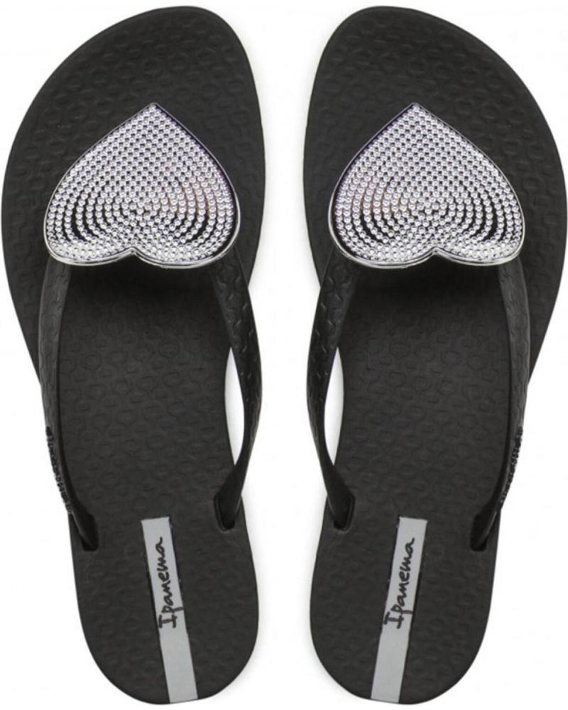 Chanclas IPANEMA  de Mujer y Niña 82120 MAXI FASHION II CHANCLAS MUJER  NEGRO