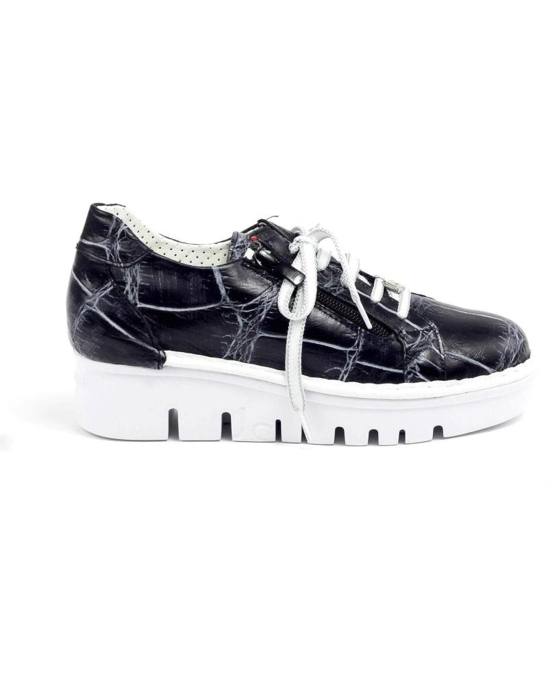 Woman shoes JOSE SAENZ SHOES 4420-K-NEGBL  ZAPATO MARTA - PIEL KODA NEGRO-BLANCO
