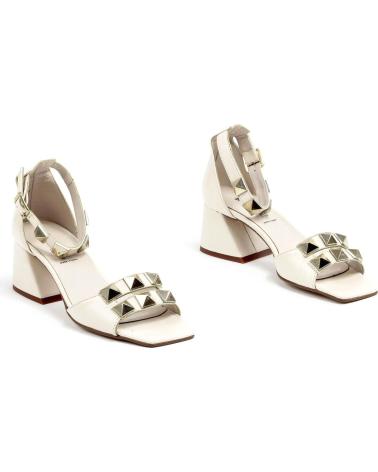 Sandalias JOSE SAENZ  de Mujer 4371-N-NATA  SANDALIA JS ELEGANTCE - PIEL NAPA NATA