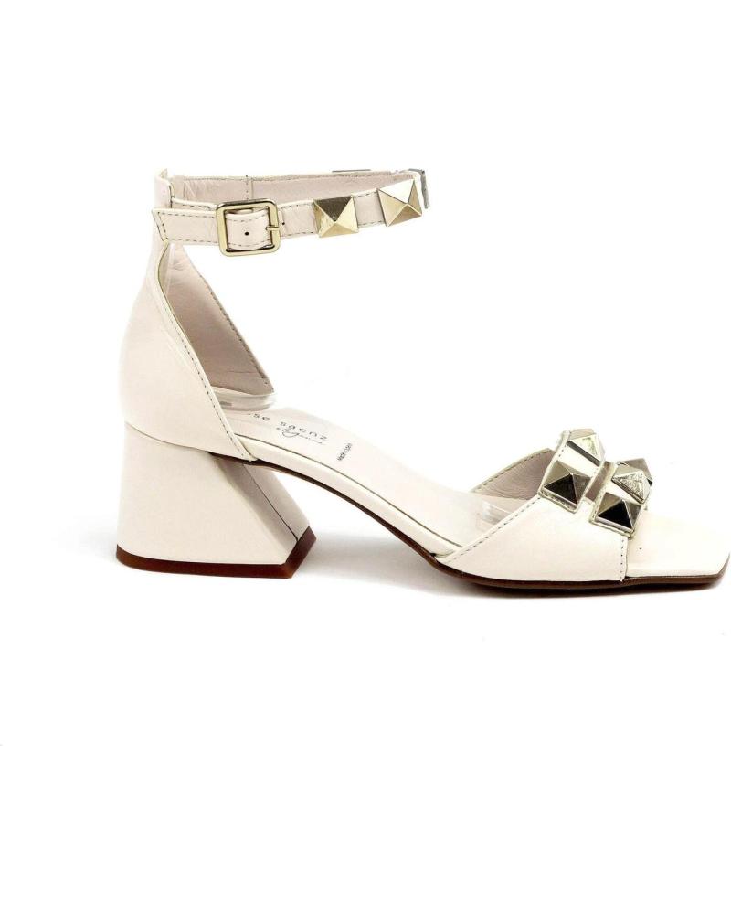 Sandalias JOSE SAENZ  de Mujer 4371-N-NATA  SANDALIA JS ELEGANTCE - PIEL NAPA NATA