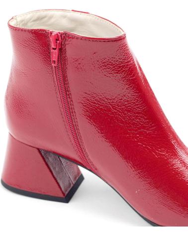 Botines JOSE SAENZ  de Mujer 4364-NP-POMOD  BOTíN JS ELEGANCE - PIEL NAPALACK ROJO