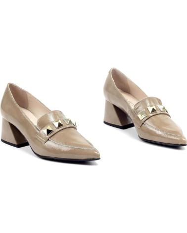 Woman shoes JOSE SAENZ 4361-NP-CASTO  MOCASíN JS ELEGANCE - PIEL NAPALACK CASTORO