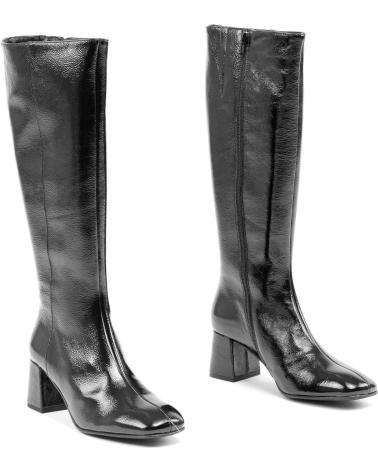 Botas JOSE SAENZ  de Mujer 4353-NP-NEGRO  BOTA JS ELEGANCE - PIEL NAPALACK NEGRO