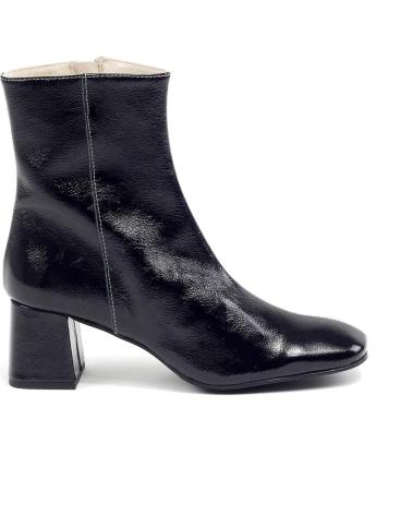 Botines JOSE SAENZ  de Mujer 4352-NP-NEBEA  BOTíN JS ELEGANCE - PIEL NAPALACK NEGRO-BEACH