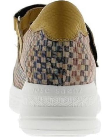 Woman shoes JOSE SAENZ SHOES 3078-BG-CR-MOSMU  SALóN ANGELA - PIEL BOGOTá-CORDEL MOSTAZA-MULTI