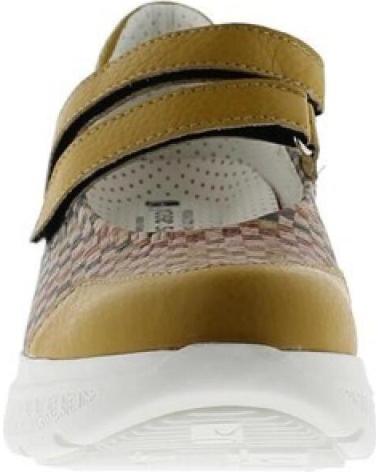 Woman shoes JOSE SAENZ SHOES 3078-BG-CR-MOSMU  SALóN ANGELA - PIEL BOGOTá-CORDEL MOSTAZA-MULTI