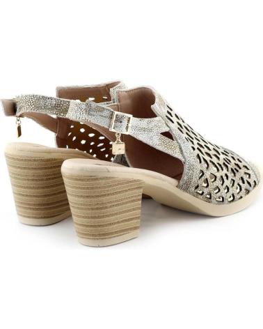 Woman Sandals JOSE SAENZ SHOES 4108-X-CHAMP  SANDALIA GLORIA - PIEL AXEL CHAMPAN