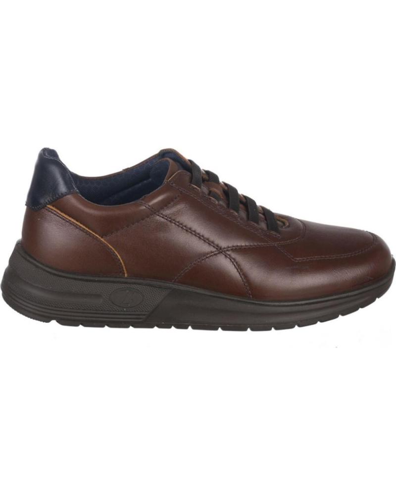 Man shoes LUISETTI ZAPATOS DE SPORT 36217 HOMBRE CUERO  MARRóN