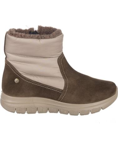 Bottes LAURA AZAÑA  pour Femme BOTAS PLANAS LAURA AZANA 26606 MUJER TAUPE  MARRóN