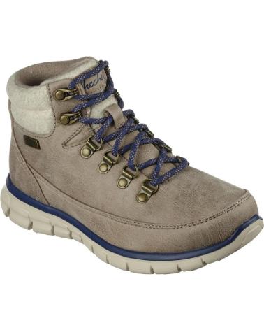 Stivaletti SKECHERS  per Donna BOTINES PLANOS SYNERGY MUJER TAUPE  MARRóN