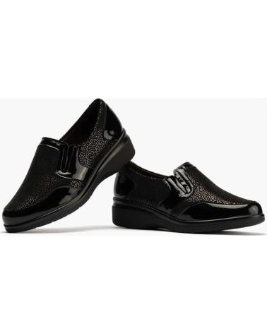 Zapatos PITILLOS  de Mujer MOCASIN CONFORT PARA MUJER 10020 COLOR  NEGRO